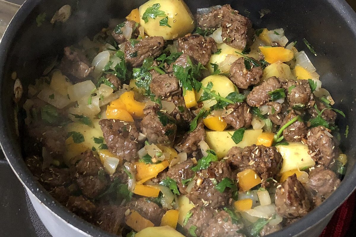 Carne de Panela com Legumes